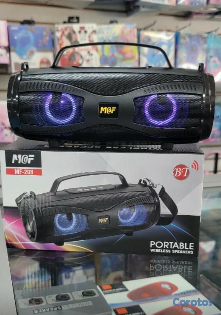 otros electronicos - Bocina recargable Bluetooth  2