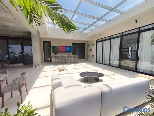 apartamentos - alquiló piantini amueblado una habitación torre de lujo Luxury 1.5 baños balcón  7