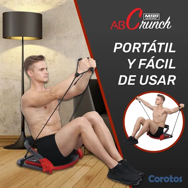 Artículos Deportivos - Ejercitador Abdominal Compacto 5