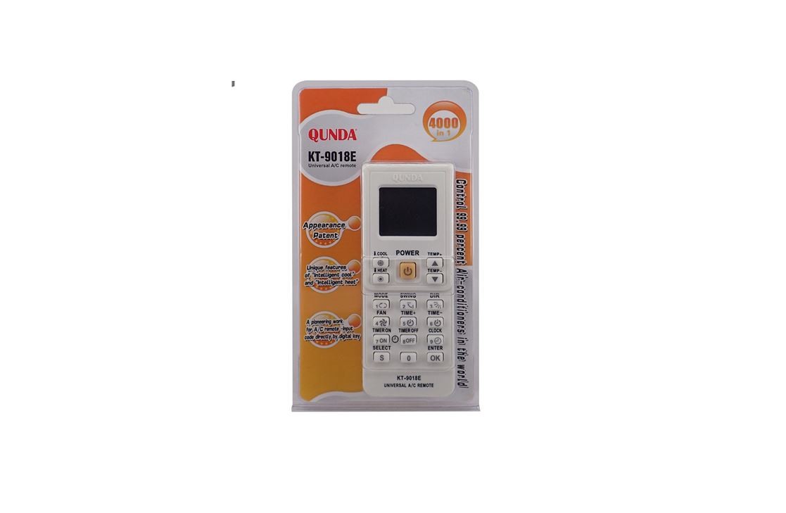 aires acondicionados y abanicos - Control remoto de aire acondicionado universal KT-9018E  1