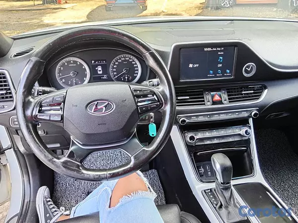 carros - HYUNDAI GRANDEUR 2018 BLANCO 9