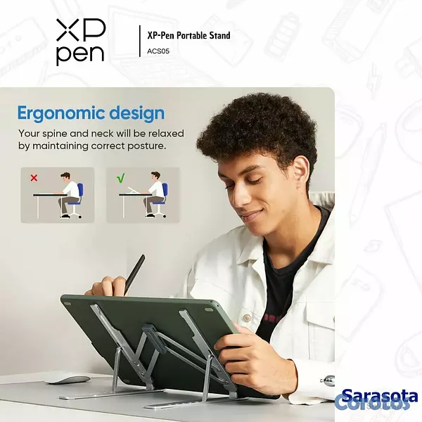 accesorios para electronica - XP-Pen Portable Stand ACS05 4