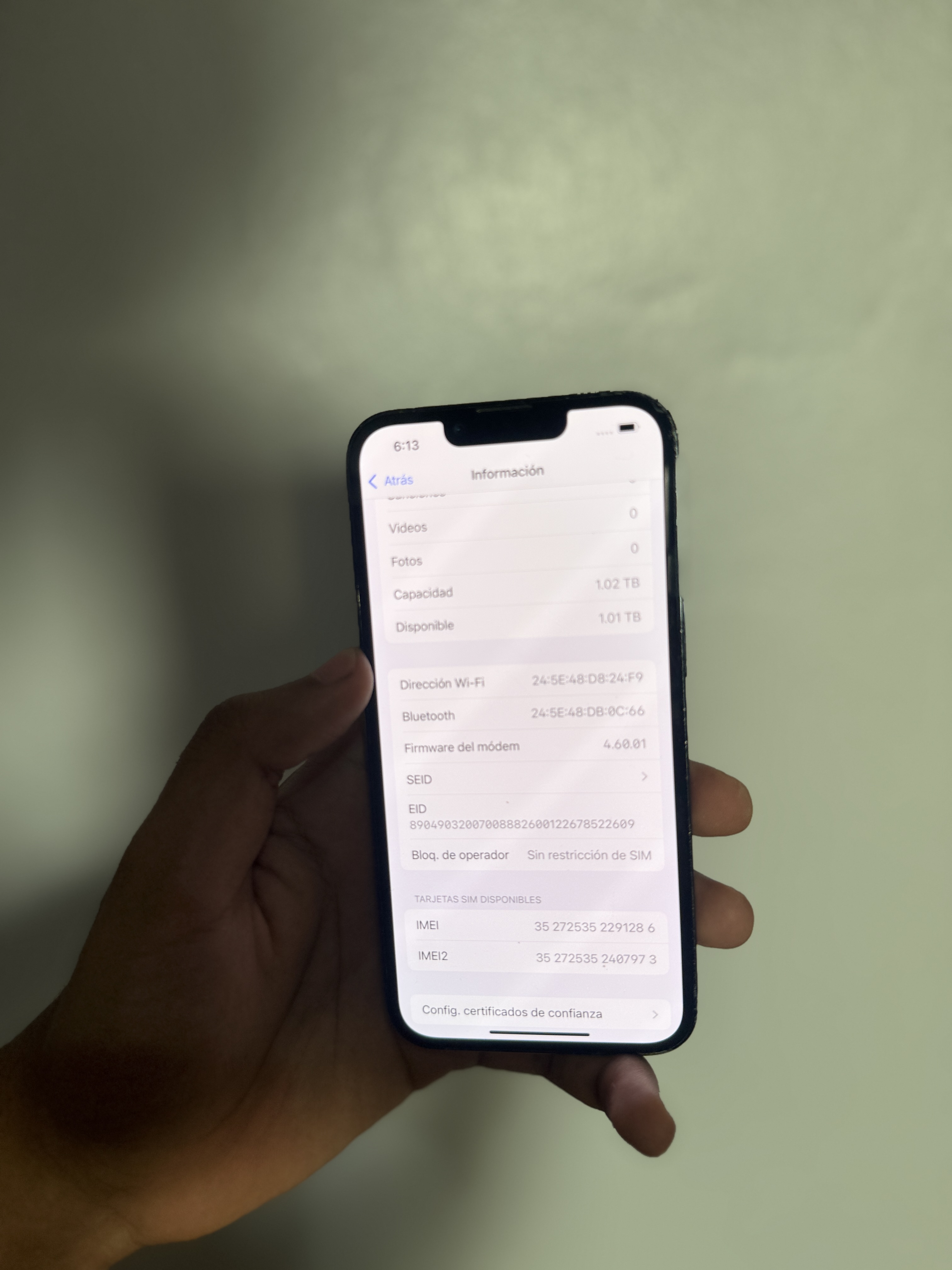celulares y tabletas - iPhone 13 Pro 1TB Factory  1