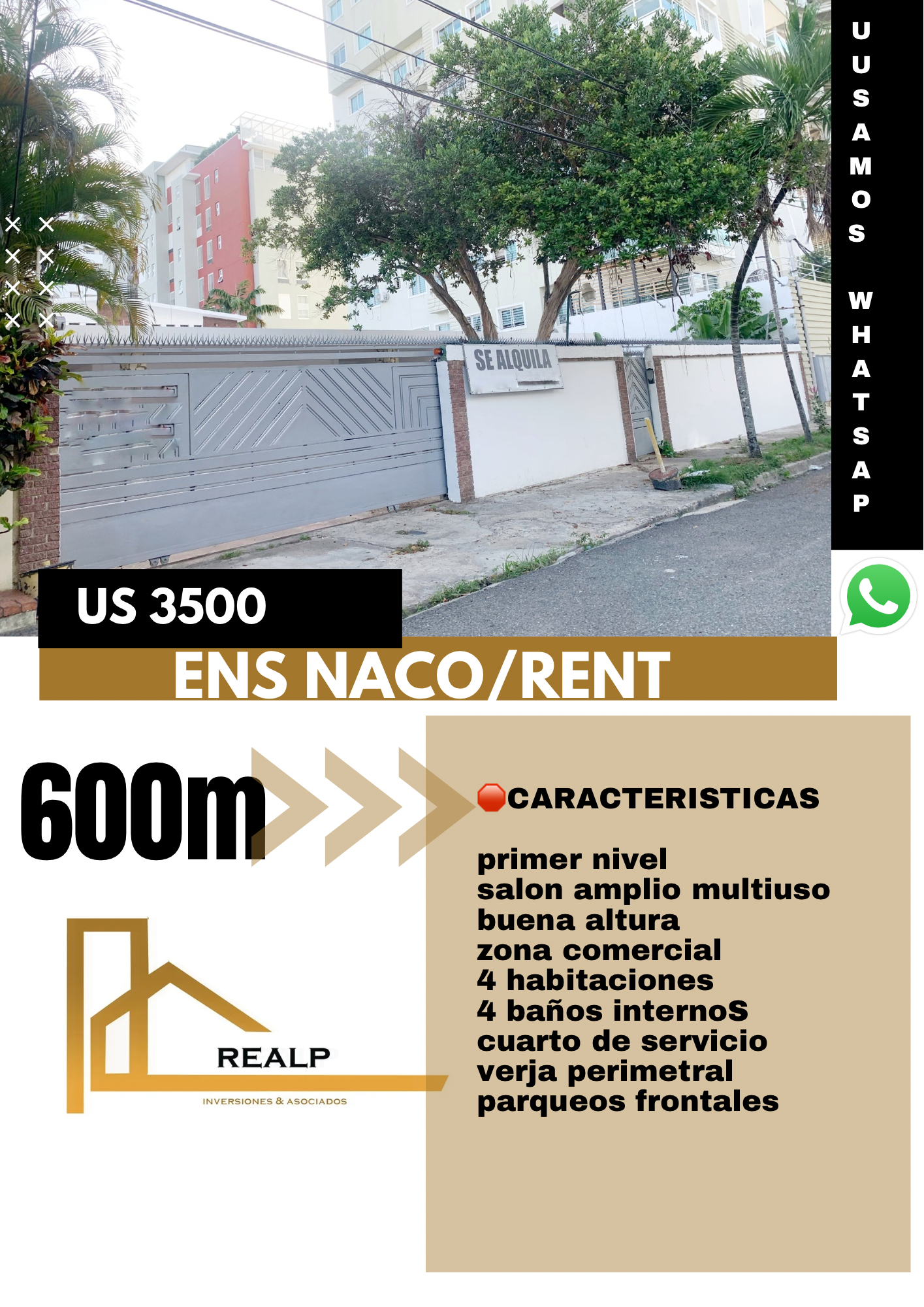casas - Propiedad comercial centrica en Naco 0