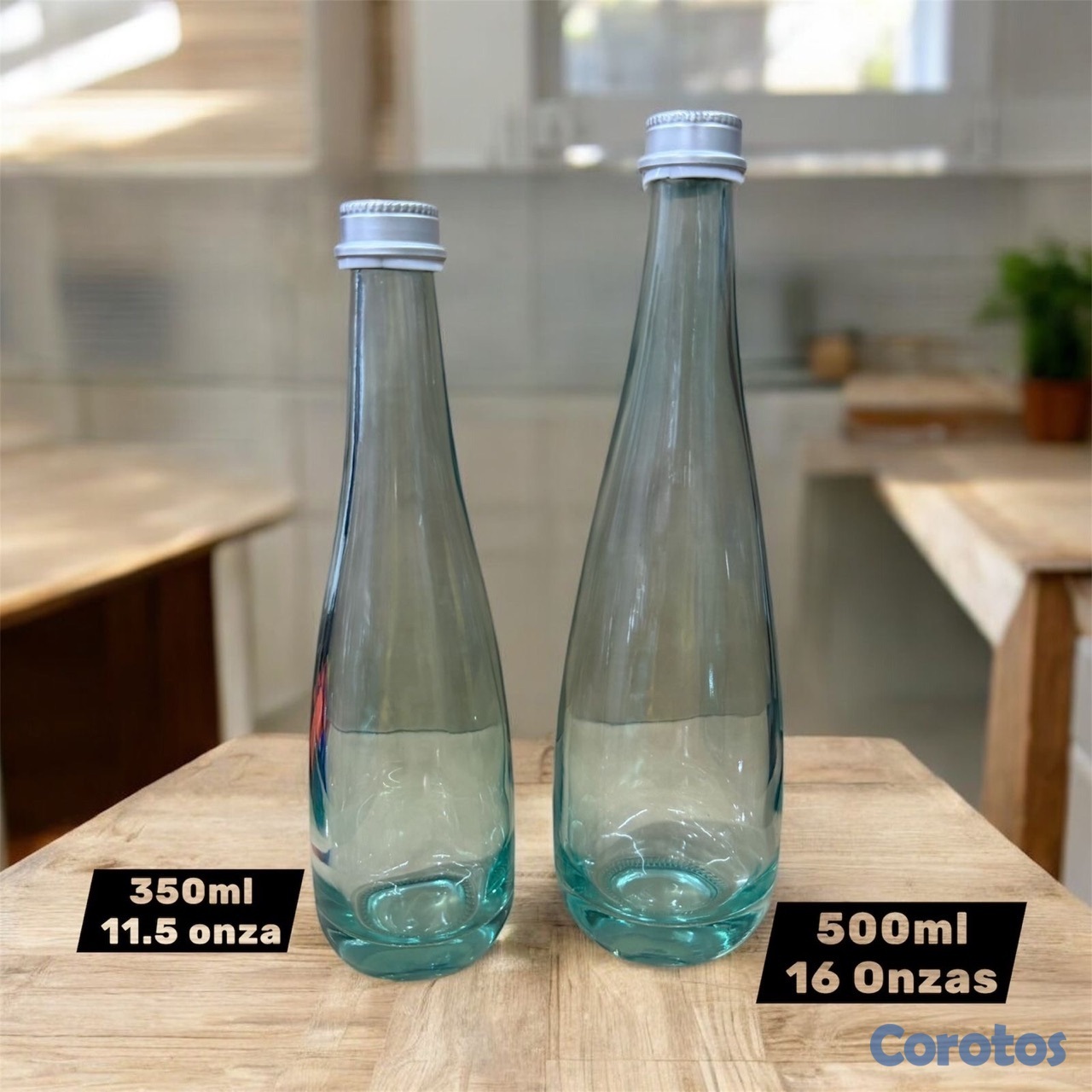 decoración y accesorios - Botellas de Vidrio de 350 ml y 500ml 1