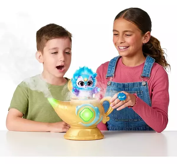 juguetes - Juguete Interactivo Lampara Mixies Magic Con Peluche 2