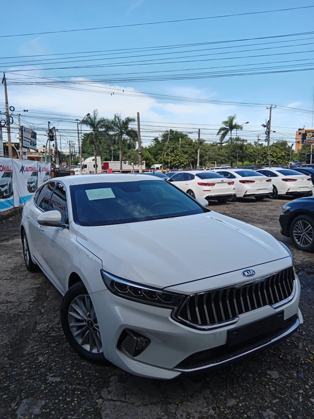 carros - KIA K7 2020 BLANCO 1