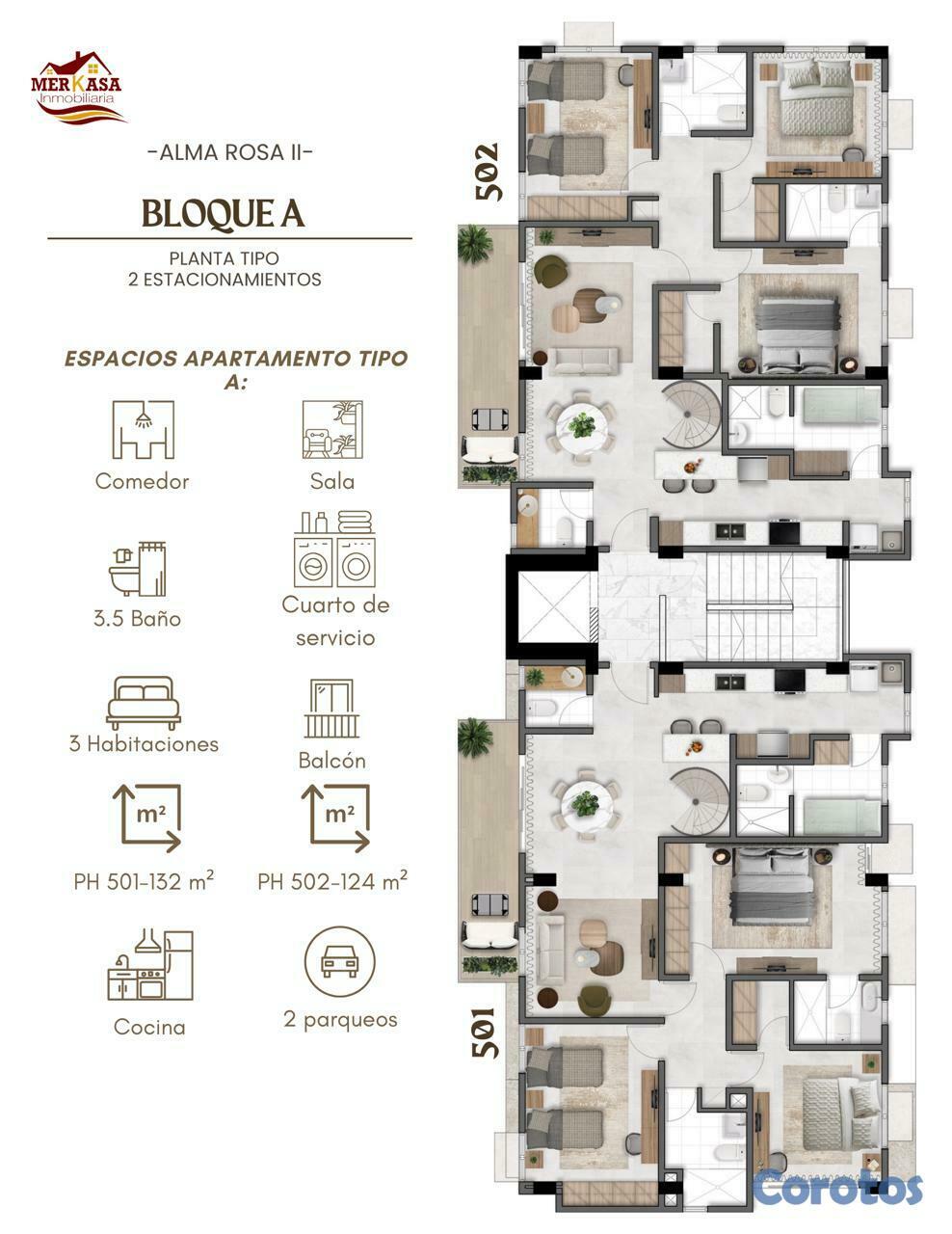 apartamentos - COMODOS Y AMPLIOS APARTAMENTOS  8