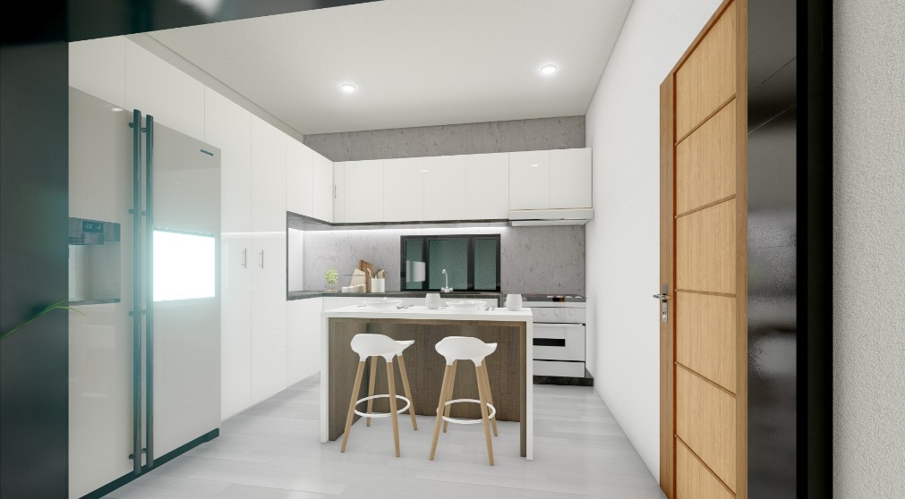 casas - Venta de Casa en Residencial Cerrado en Altos de Arroyo Hondo. 5