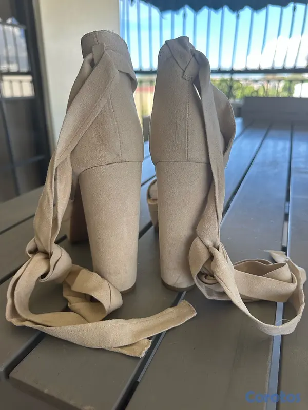 zapatos para mujer - Tacones color crema size 9.5  4