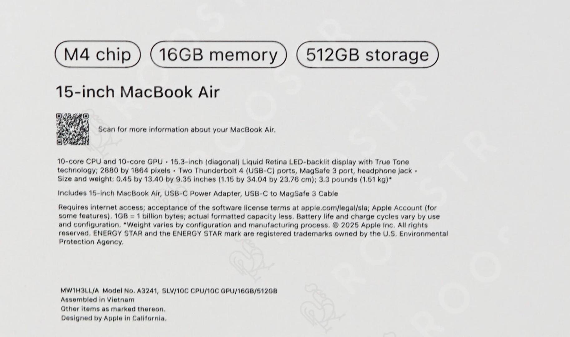computadoras y laptops - Oferta MacBook Air 15” Chip M4 16GB RAM 512GB SSD Color Silver  1