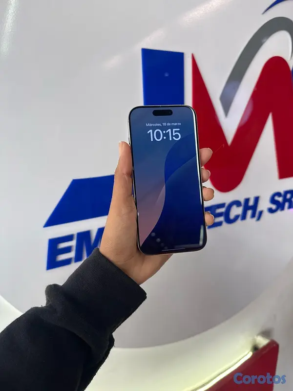celulares y tabletas - vendo IPhone 16 pro 128gb Factory con garantía y protector de pantalla gratis  2