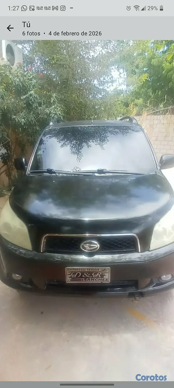 jeepetas y camionetas - Se vende  la Negrita  una Daihatsu Terios.  4