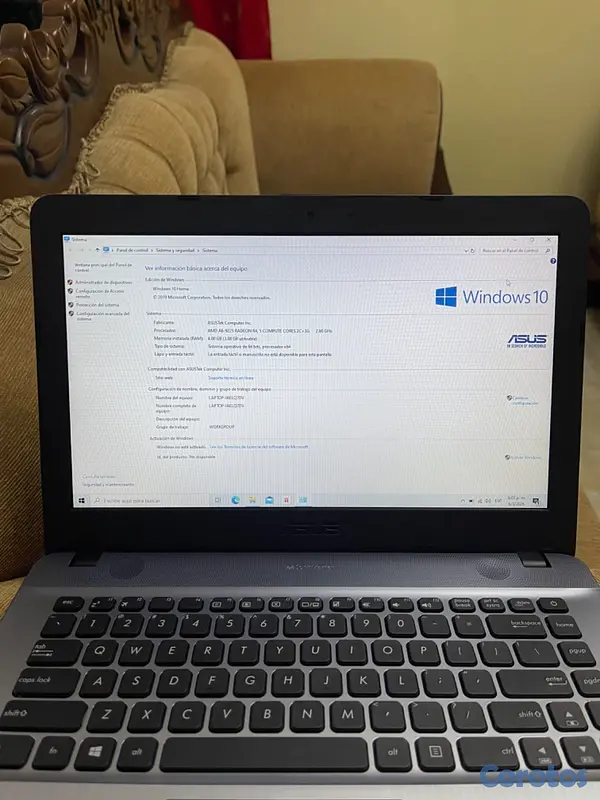 computadoras y laptops -  ASUS VivoBook Max X441BA AMD A6-9225 de 7ma gener 5
