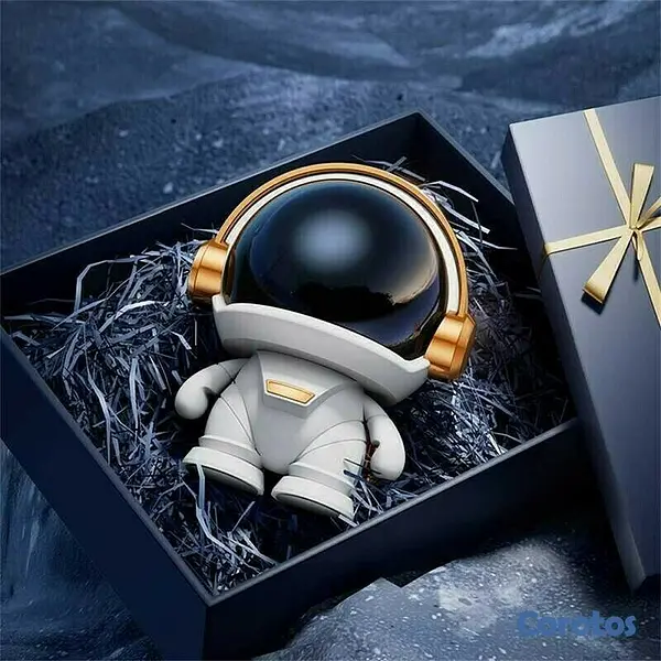 otros electronicos - Bocina tipo robot astronauta espacial con musica MY-7327 3