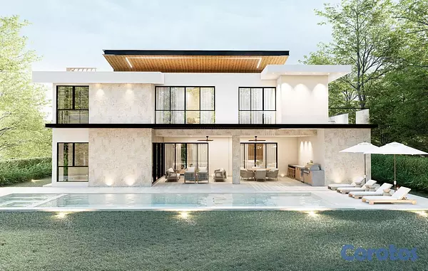 casas vacacionales y villas - Vendo Villa en Punta Cana Village 4