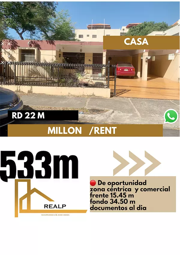 casas - Casa en venta con fines comerciales o residencial 1