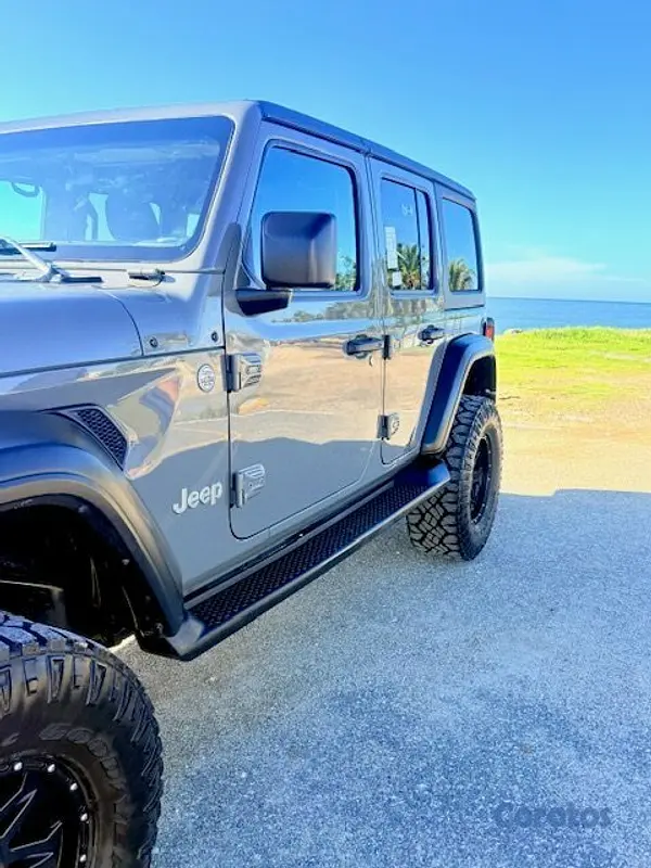 jeepetas y camionetas - JEEP WRANGLER UNLIMITED GRIS 4