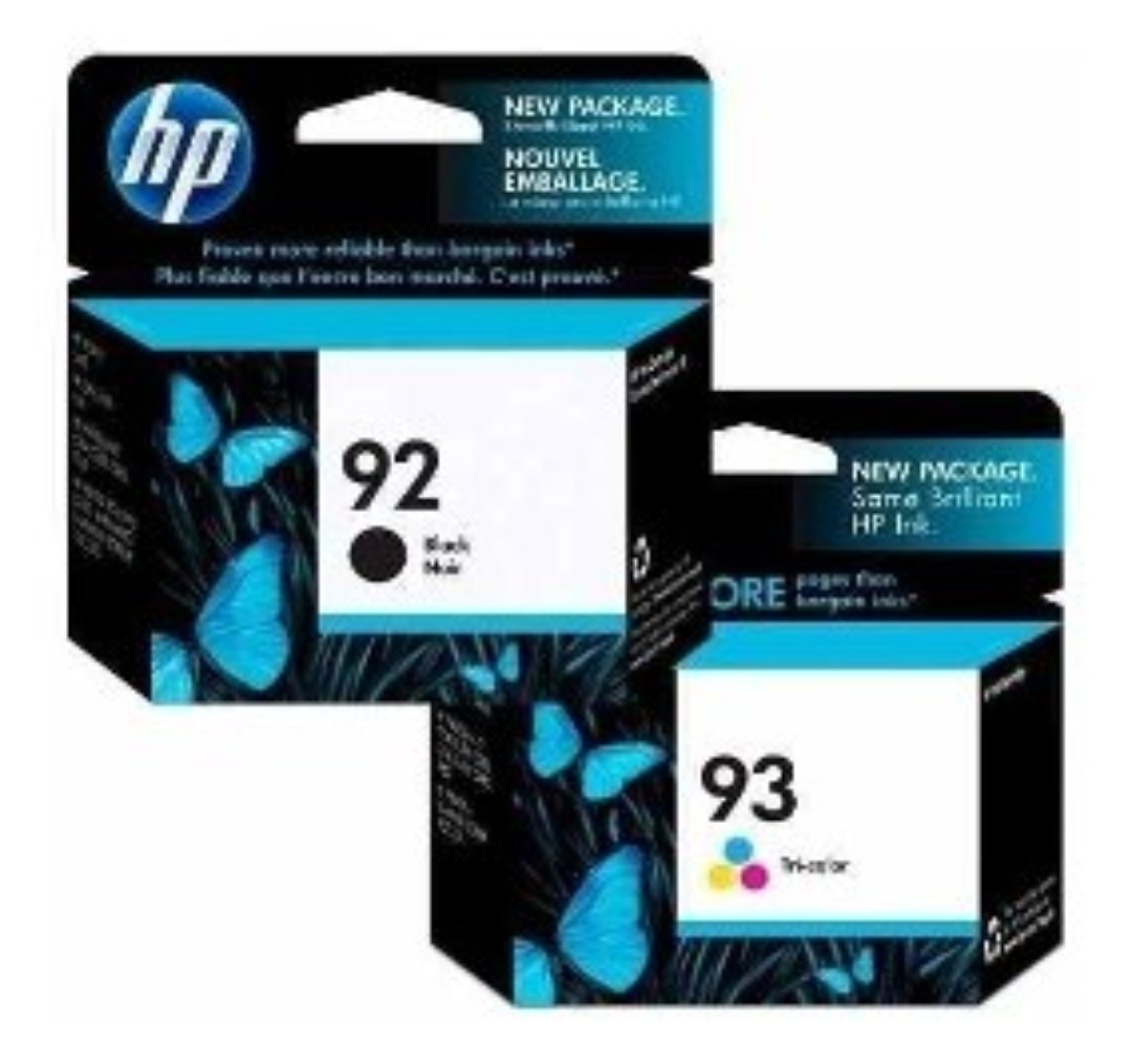 impresoras y scanners - CARTUCHO HP 92 NEGRO 93 A COLOR totalmente originales