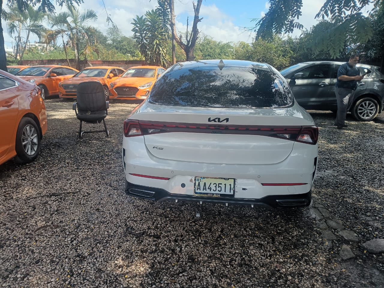 carros - KIA K5 2020 BLANCO 2