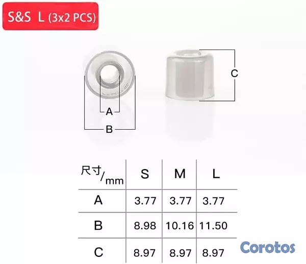 camaras y audio - Eartips - Puntas para auriculares IEM varios modelos - Consultar disponibilidad  5