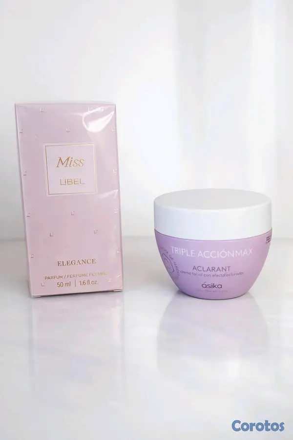 salud y belleza - Set de perfume y crema aclarante original con beneficios ✅ 2