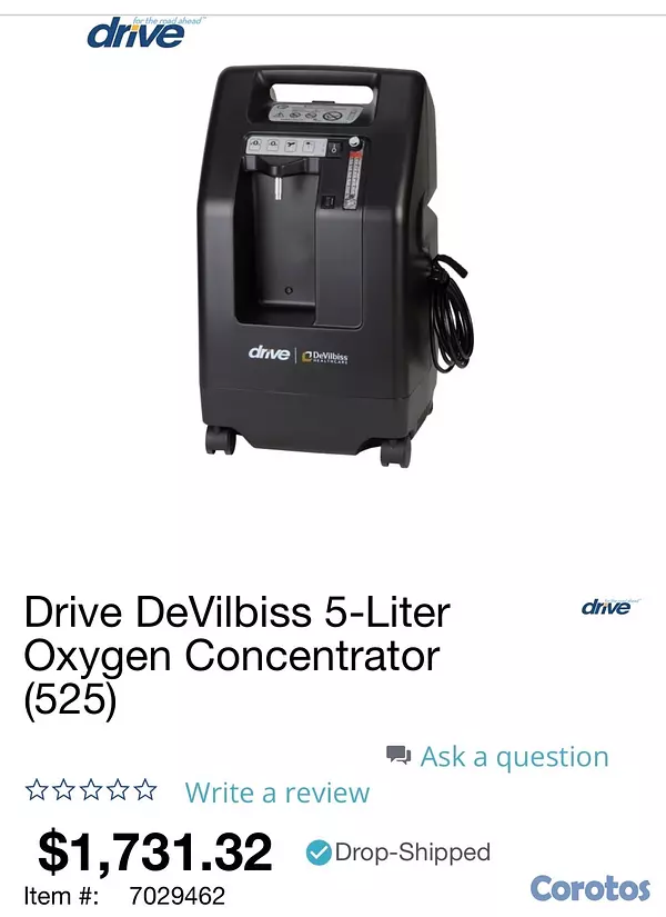 Salud y Equipamiento Médico - Concentrador de Oxígeno mobile  4