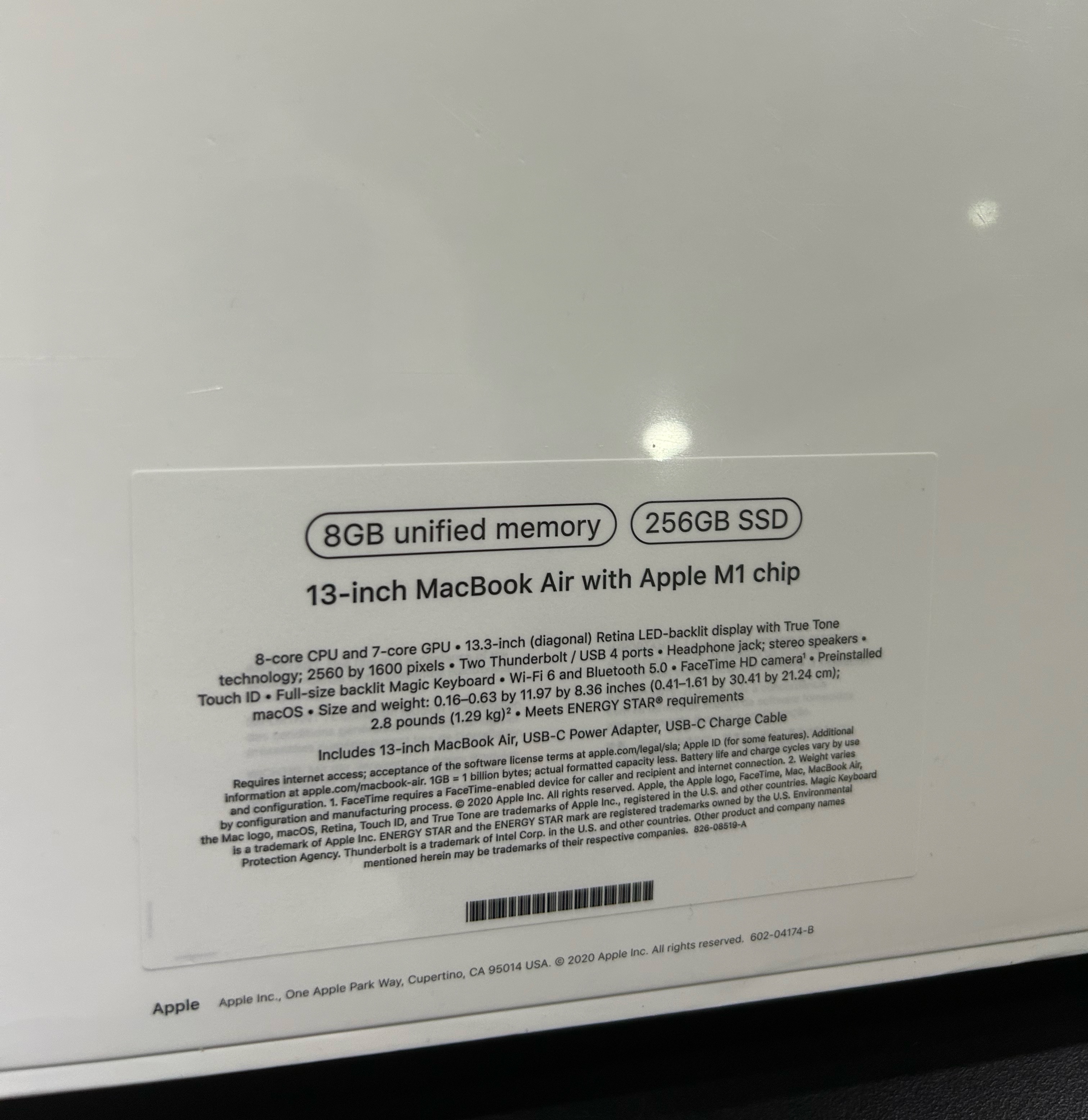 computadoras y laptops - MACBOOK AIR M1 13" 256GB 8GB RAM SELLADA OFERTA‼️ 1