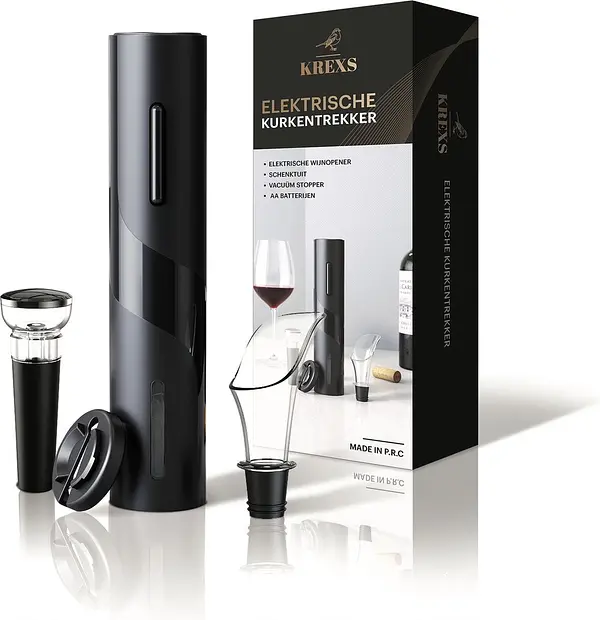 electrodomesticos - Descorchador de vino electrico, recargable, ideal para regalo 3