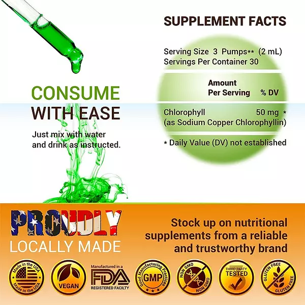 Salud y Equipamiento Médico - Clorofila Liquido 50 Mg Sirunes 2