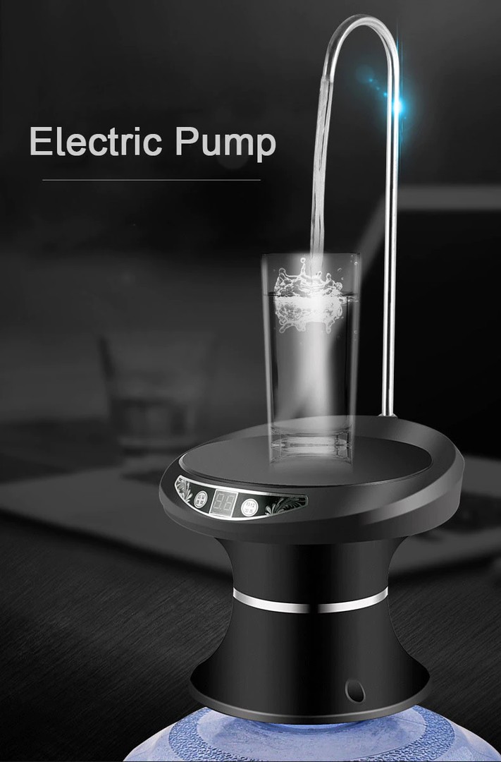electrodomesticos - Bomba De Agua portátil eléctrica automática, Dispensador De  botellon 5