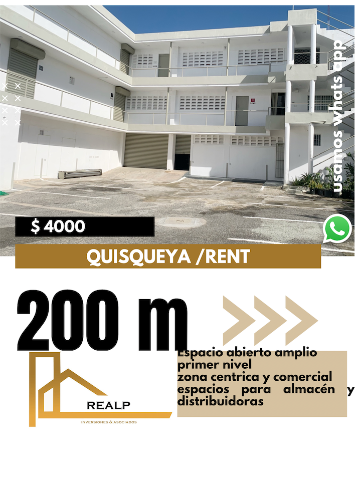 oficinas y locales comerciales - Locales en zona céntrica del quisqueya 0
