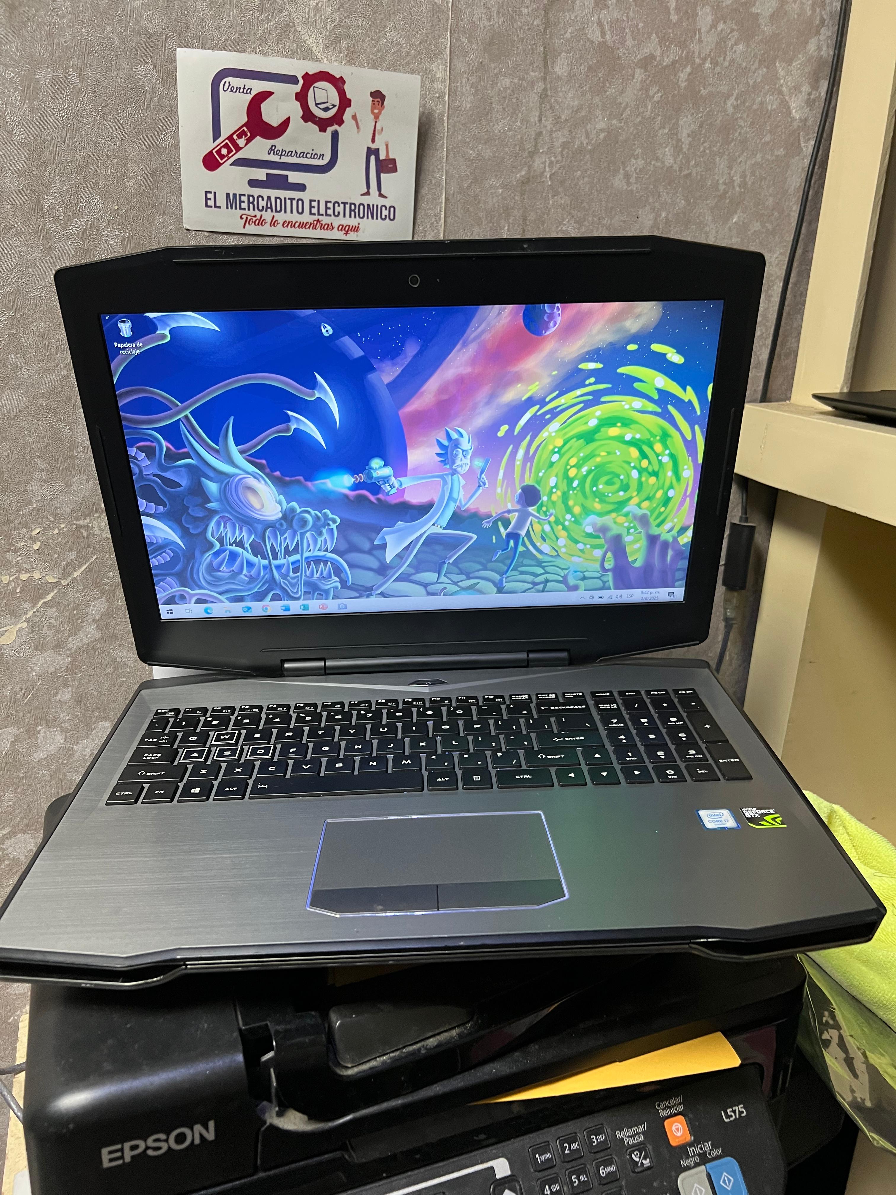 computadoras y laptops - RD$23,950 Laptop Gaming ThunderRobot I7/GTX1060 6G
