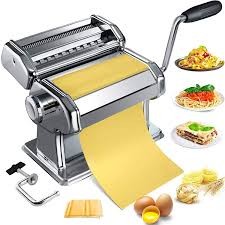 cocina - Maquina Cortador de Pasta de Acero Inoxidable masa HACER PASTA CASERA 2