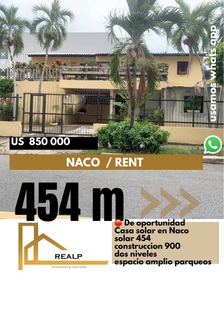 casas - Casa en venta en Naco 0