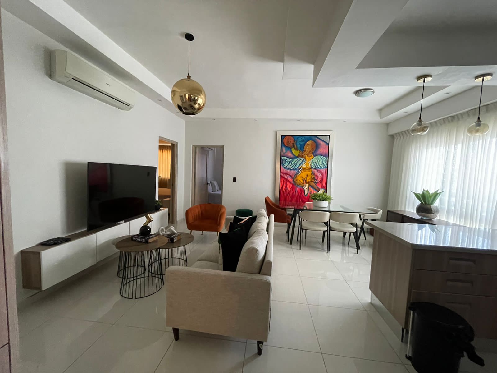 apartamentos - Alquilo Apartamento Amueblado FULL de 2 Habitación 0
