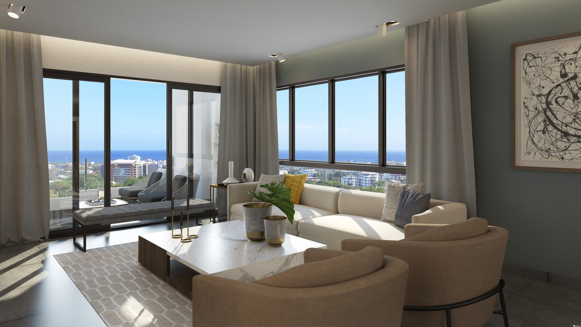 apartamentos - APARTAMENTOS EN TORRE, DISTRITO NACIONAL 4