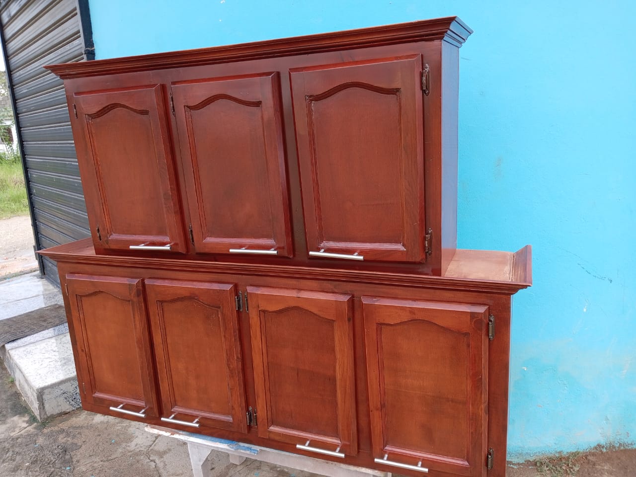 muebles y colchones - Gabinetes de cocina en madera (No coge carcoma) 💯 garantizada ✅ 