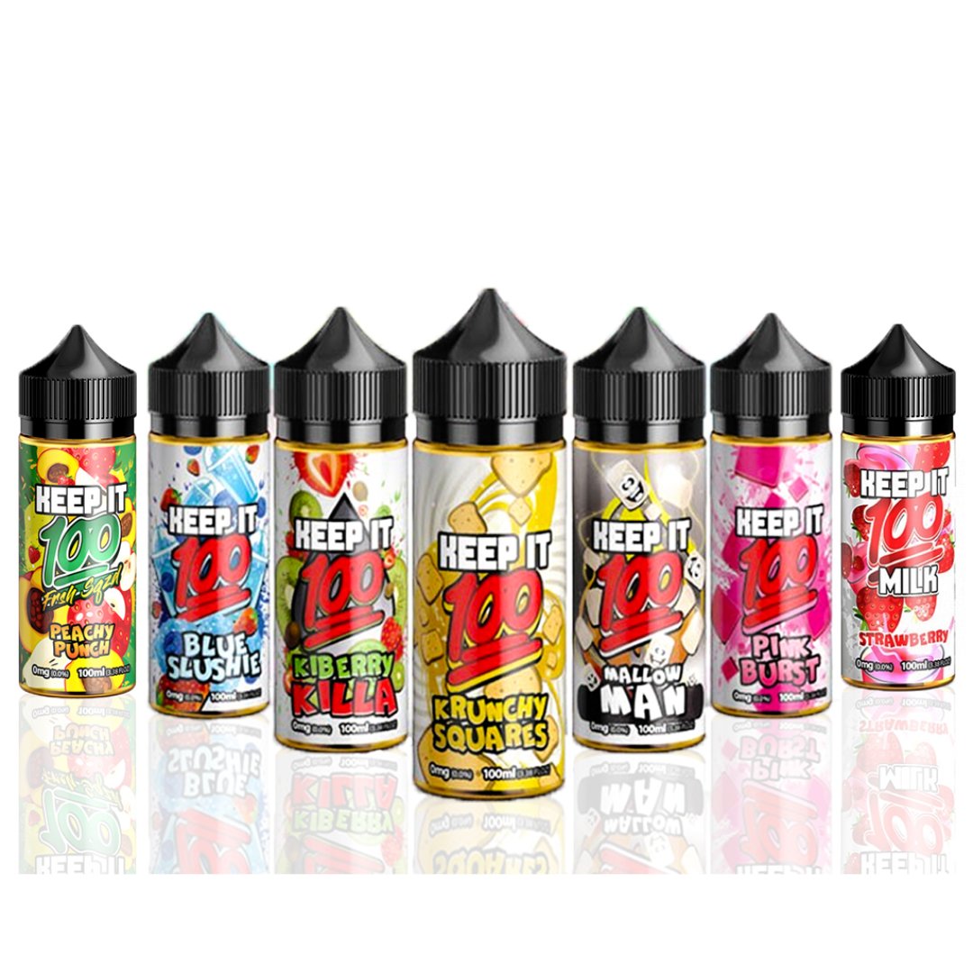 hobby y coleccion - Liquido Vape Keep It 100, Esencia Vaper, Sabores Variados. 100ML 2