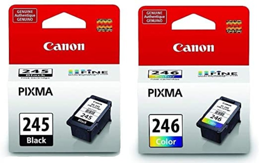 computadoras y laptops - CARTUCHO CANON  ORIGINALES 100% PG-245 Y CL-246 NEGRO Y DE COLOR 0