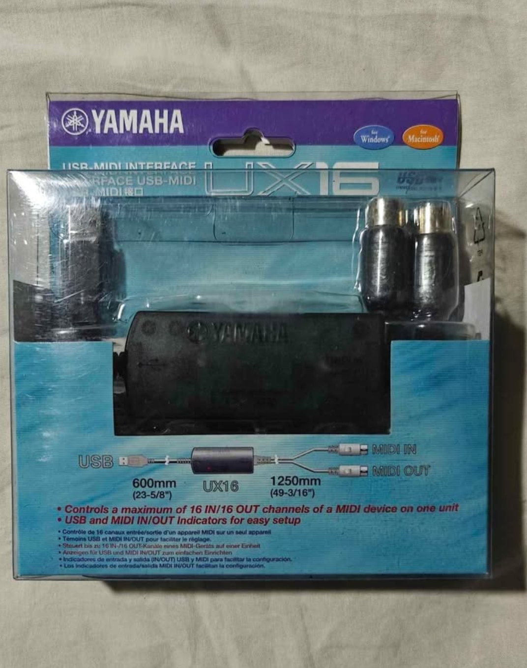 accesorios para electronica - Interfaz MIDI a USB Yamaha