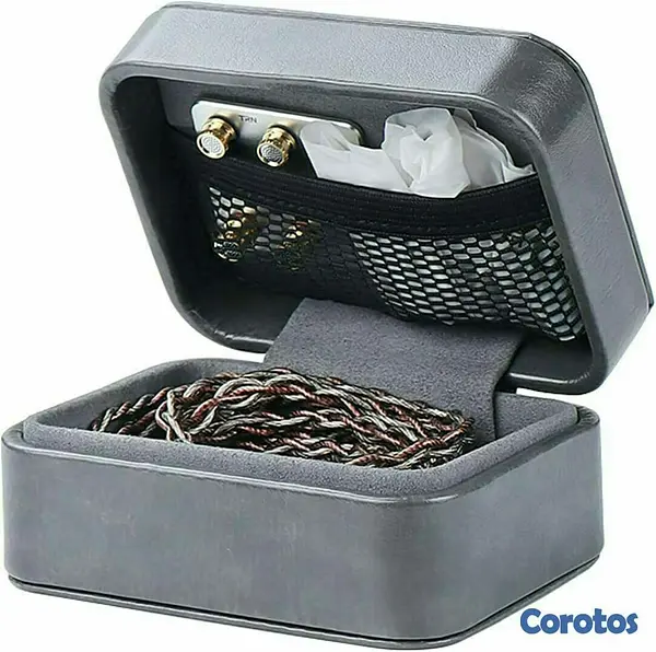 camaras y audio - TRN MAG estuche case box para auriculares IEM 2