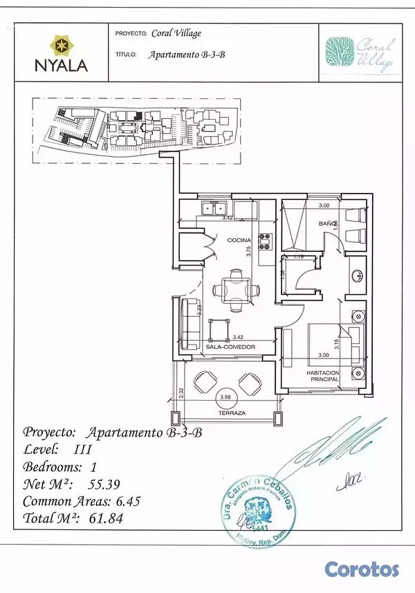 apartamentos - Bávaro en Los Corales,Coral Village - Apartamento de 1 habitación 8