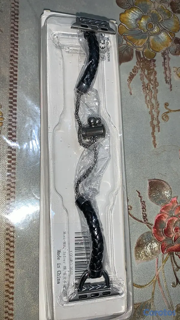 otros electronicos - CORREA APPLE WATCH EN ACERO INOXIDABLE Y LEADER 38MM 4