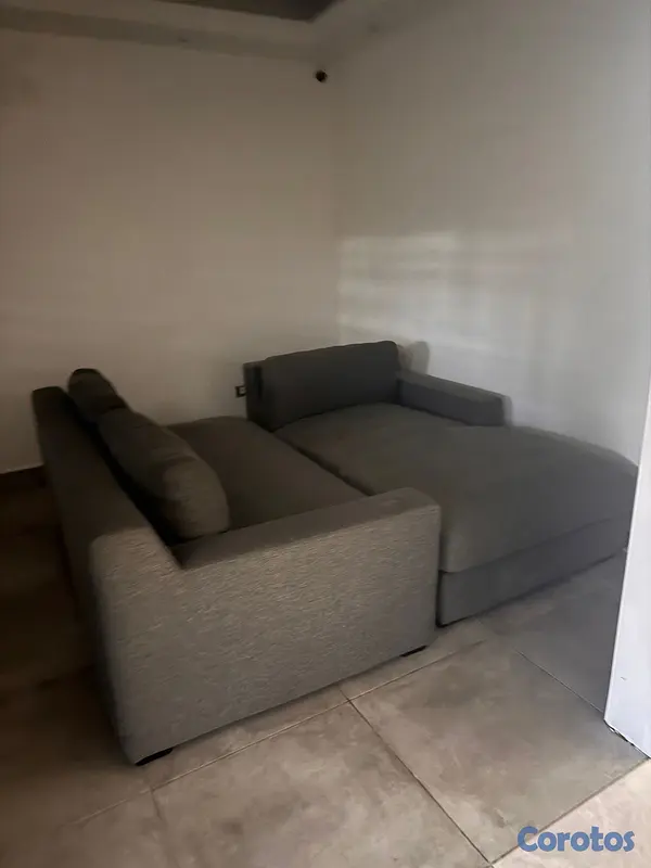 muebles y colchones - MUEBLE TIPO L GRIS SUPER CÓMODO  3
