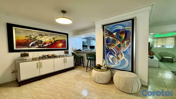 apartamentos - APARTAMENTO AMUEBLADO EN RENTA CON PISCINA EN EL EDEN SANTIAGO 5