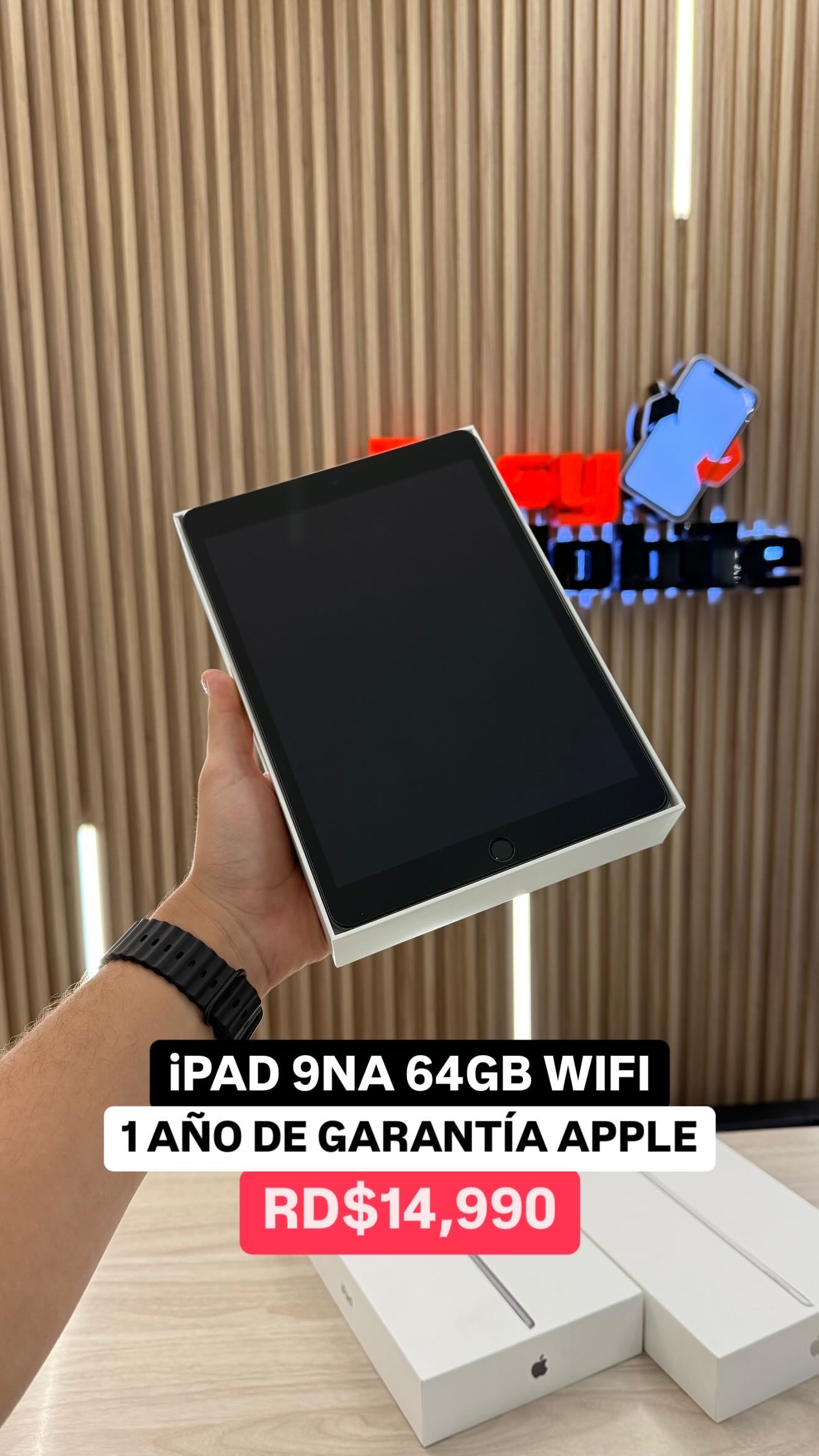 celulares y tabletas - iPAD 9NA GEN 64GB WIFI OPEN BOX  0
