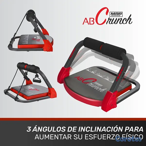 Artículos Deportivos - Ejercitador Abdominal Compacto 6