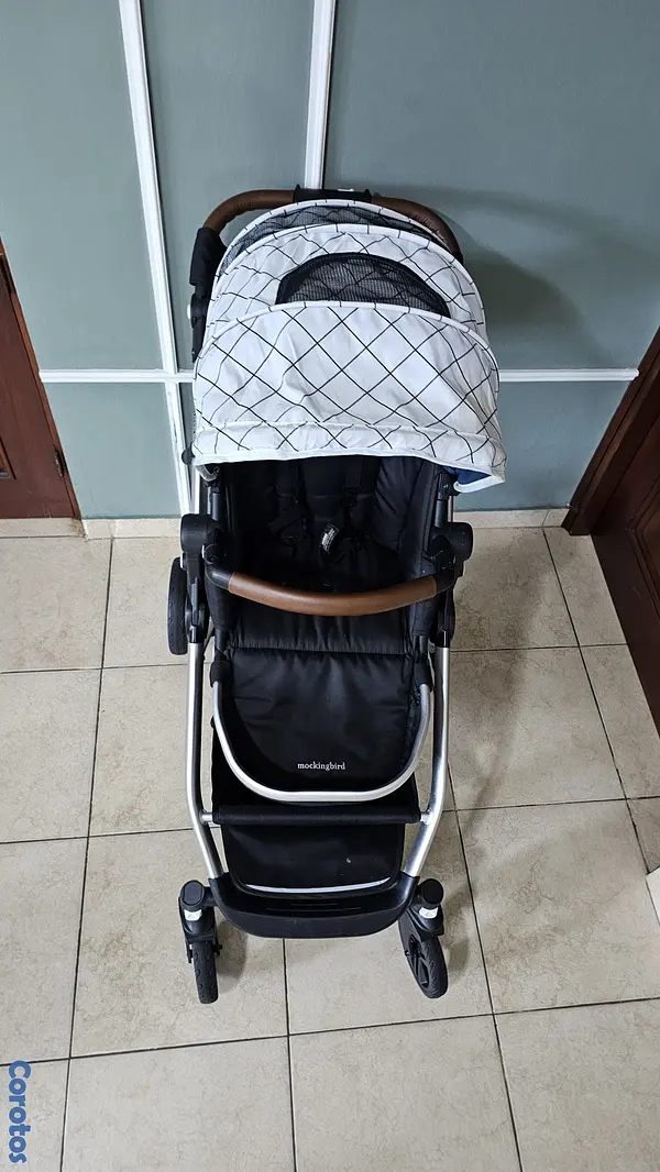 coches y sillas - Coche Mockingbird + Moises + Base para CarSeat para niño niña bebe 2