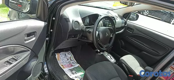 carros - MITSUBISHI MIRAGE 2017 NEGRO 7